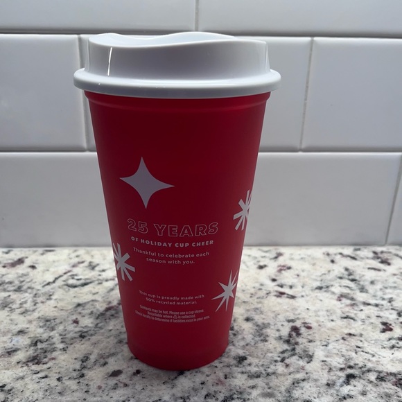 Starbucks 2022 limited edition holiday festive reusable Christmas cup 16 oz - Picture 2 of 5